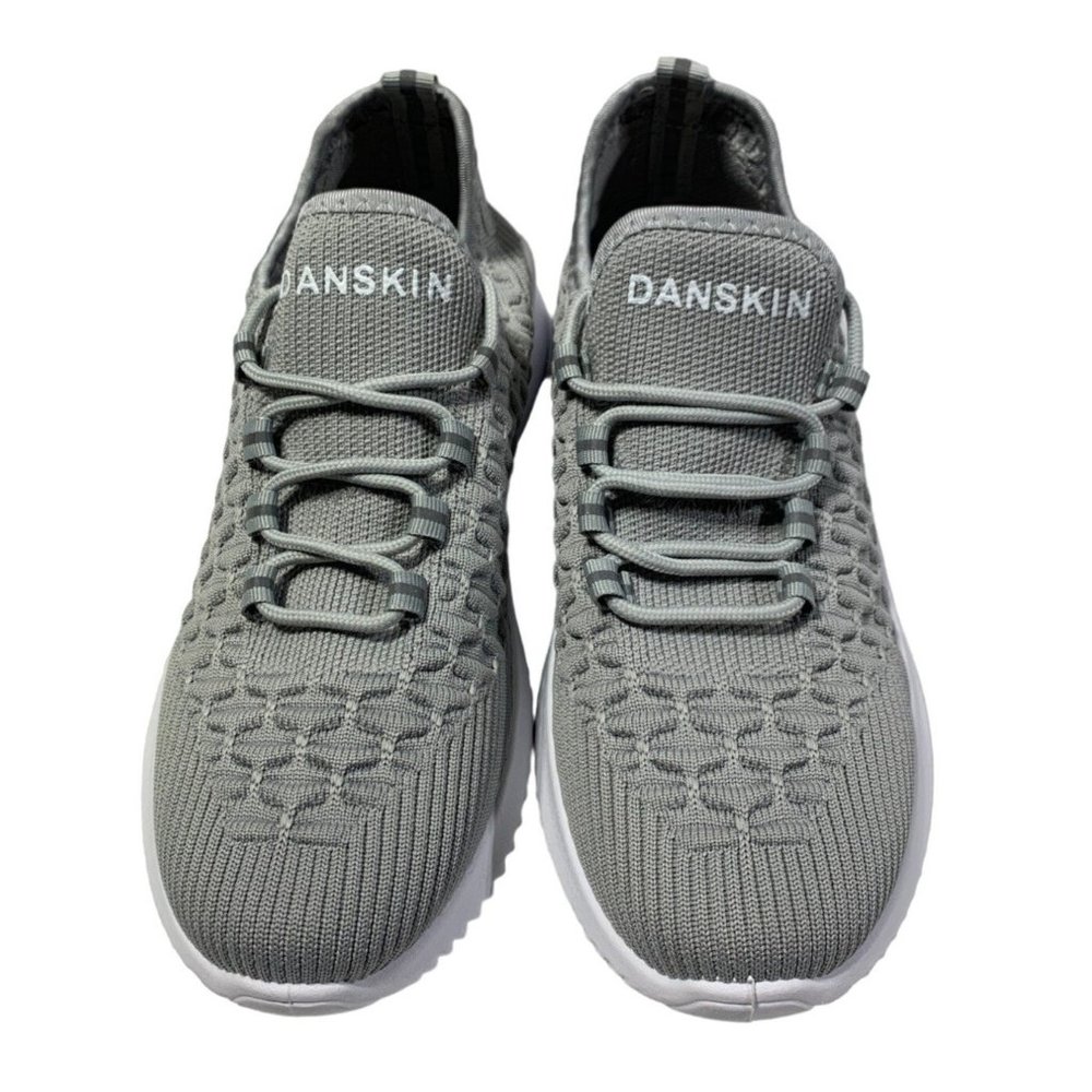 Danskin Stunt Women's Memory Foam Sneakers - Gray (9) NEW